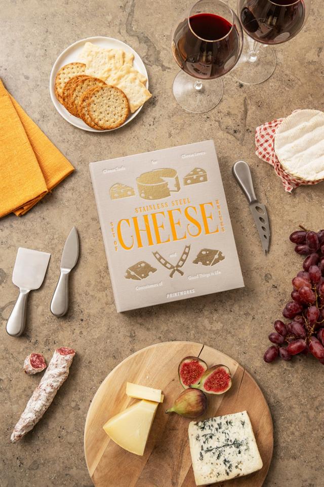 Printworks-The Essentials Tool Set Cheese Seti-Hediye Paketi-6-fleurdirect.live