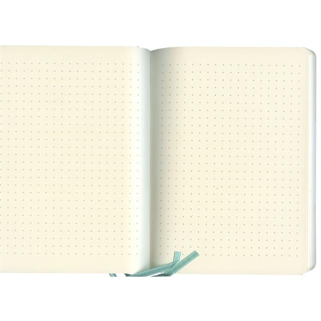 Pulko-Pulko Defter 110gr Ivory Kağıt, A5, Termo Deri, 224 Sayfa, Noktalı, 044, Orman Yeşili-Defter-2-fleurdirect.live