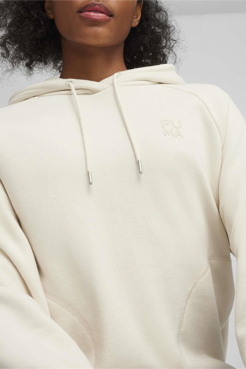 Puma-INFUSE Relaxed Hoodie TR-Alpine Snow-Sweatshirts & Hoodies-4-fleurdirect.live