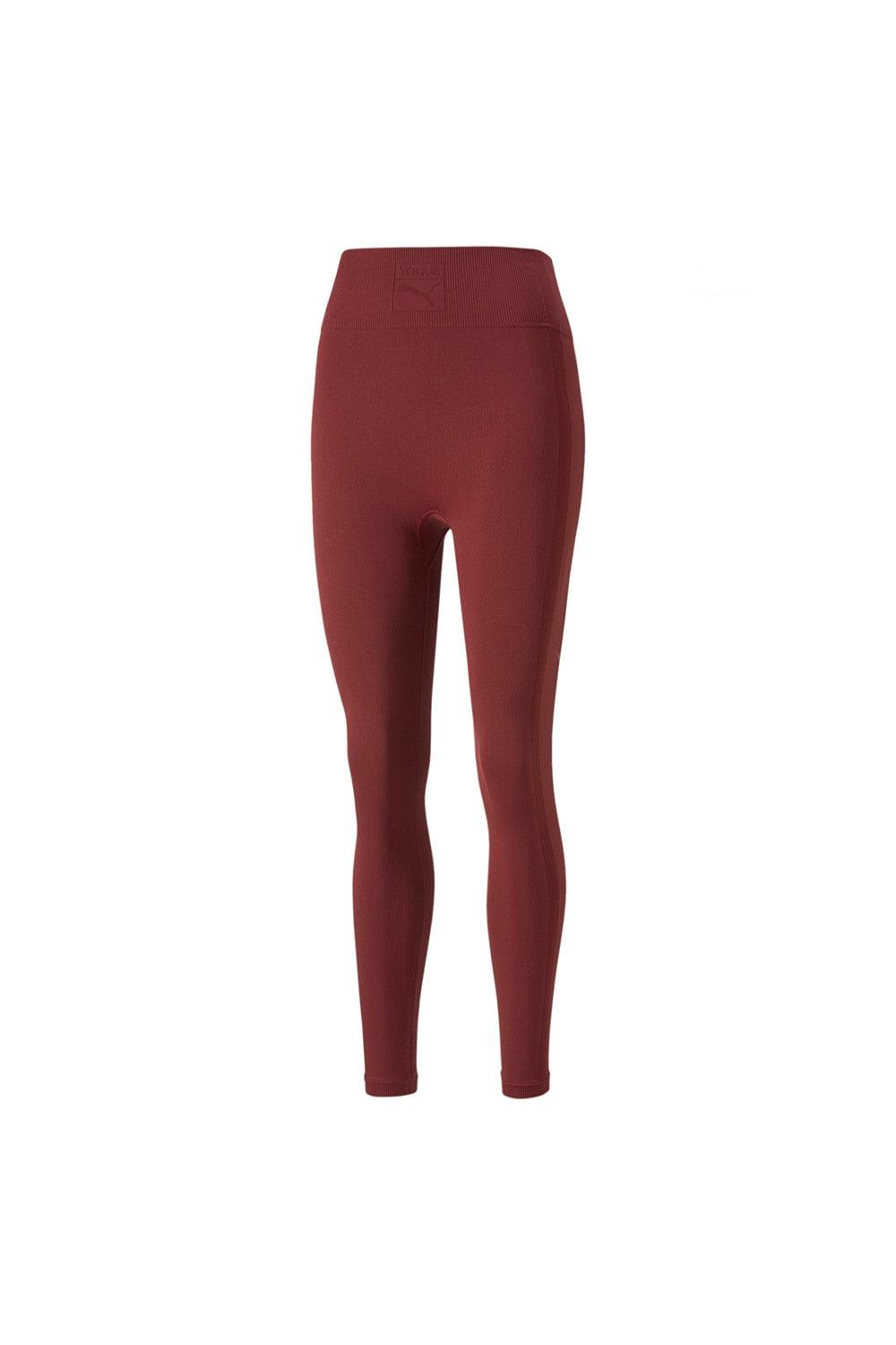 Puma-PUMA X VOGUE Seamless Leggings Intense Red-Tayt-1-fleurdirect.live