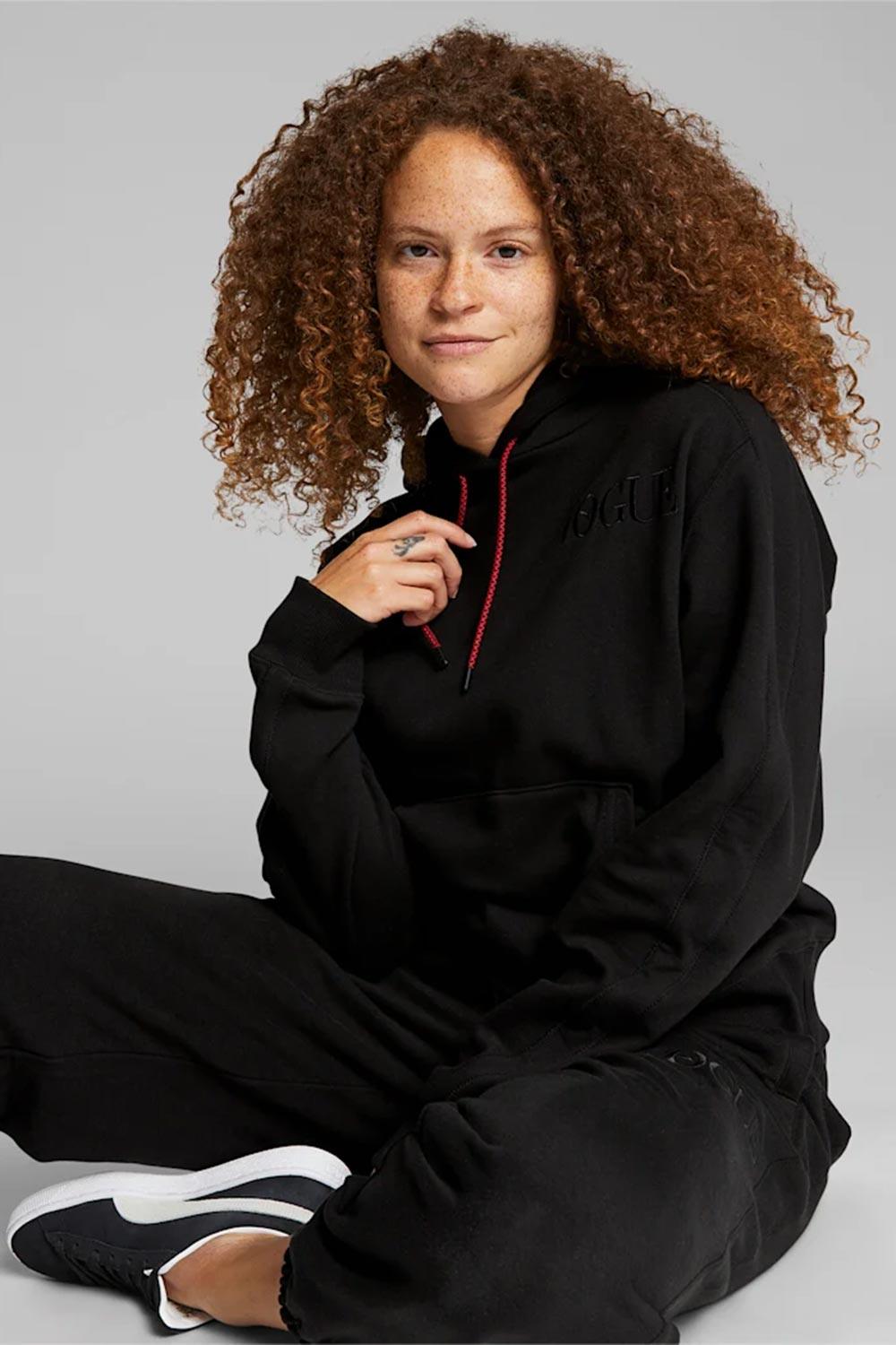 Puma-PUMA x VOGUE Hoodie TR Puma Black-Sweatshirts & Hoodies-1-fleurdirect.live