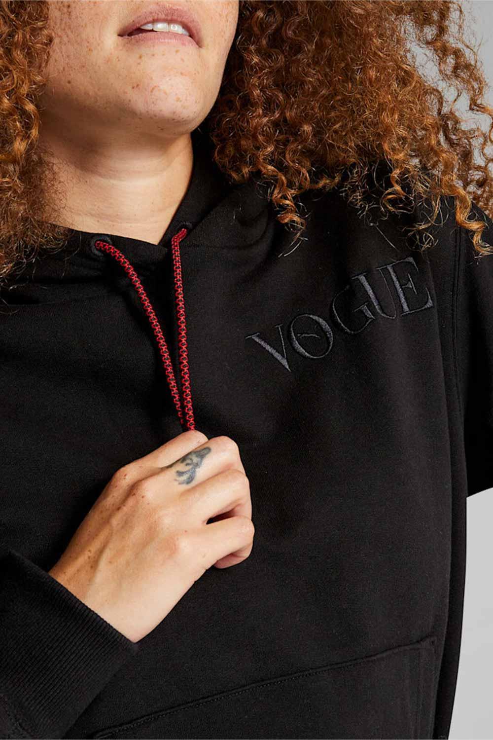 Puma-PUMA x VOGUE Hoodie TR Puma Black-Sweatshirts & Hoodies-2-fleurdirect.live