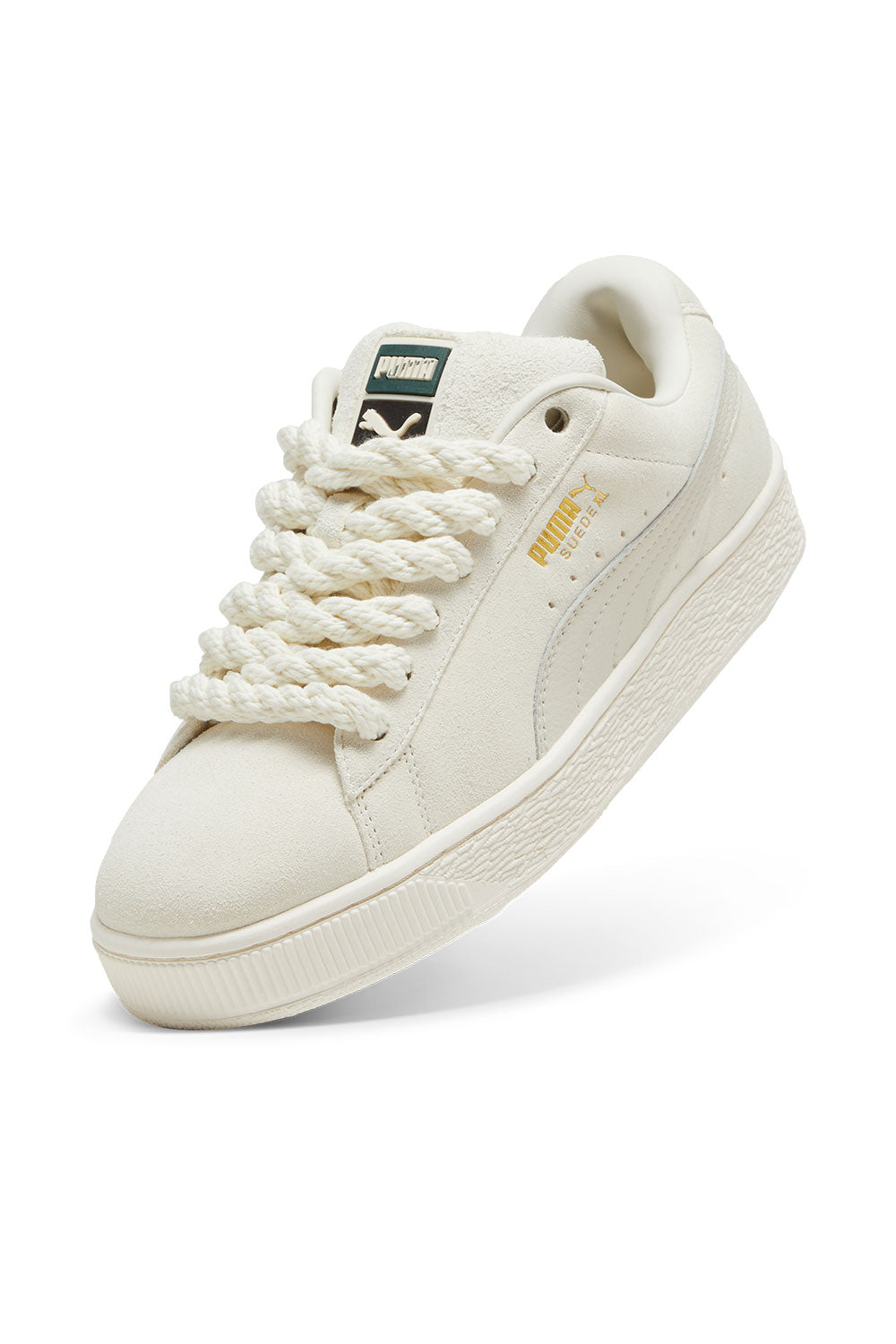 Puma-Suede XL Rope Frosted Ivory Vapor Gray-Sneakers-4-fleurdirect.live