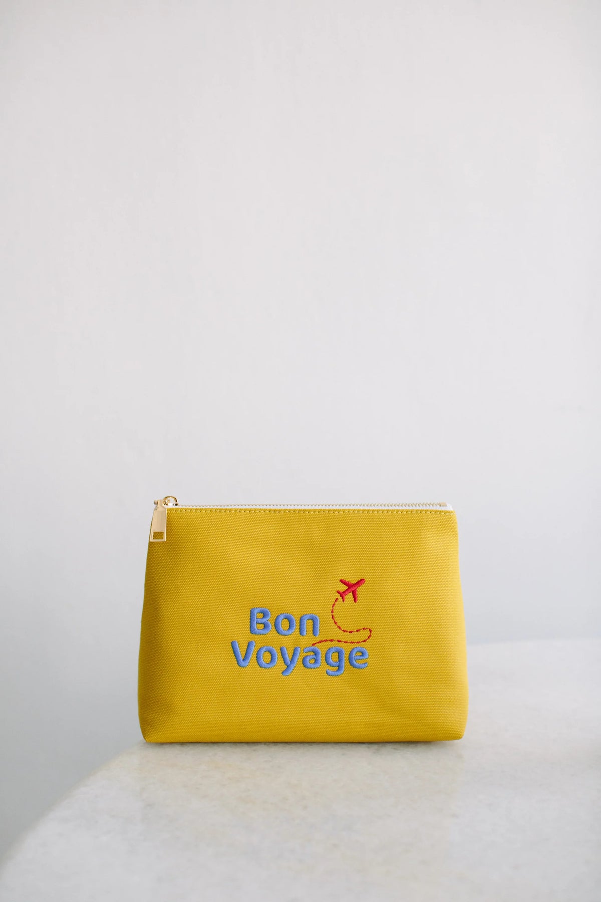 Pure Paris-Bon Voyage Kozmetik & Seyahat Çantası – Hardal-Makyaj Çantası-8-fleurdirect.live