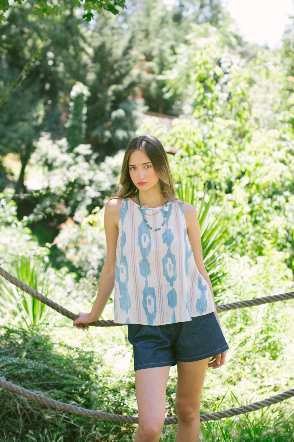 Pure Paris-Chora Kolsuz Keten Bluz-Bluz-7-fleurdirect.live