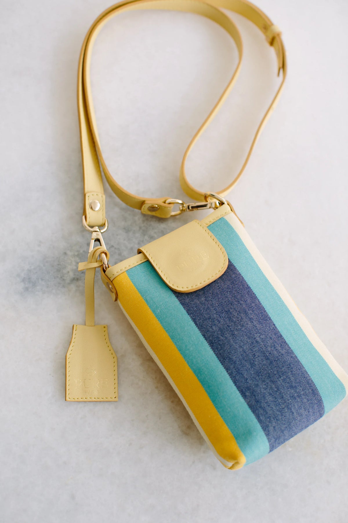 Pure Paris-Resort Phone Bag – Sunrise Blue-Telefon Çantası-2-fleurdirect.live