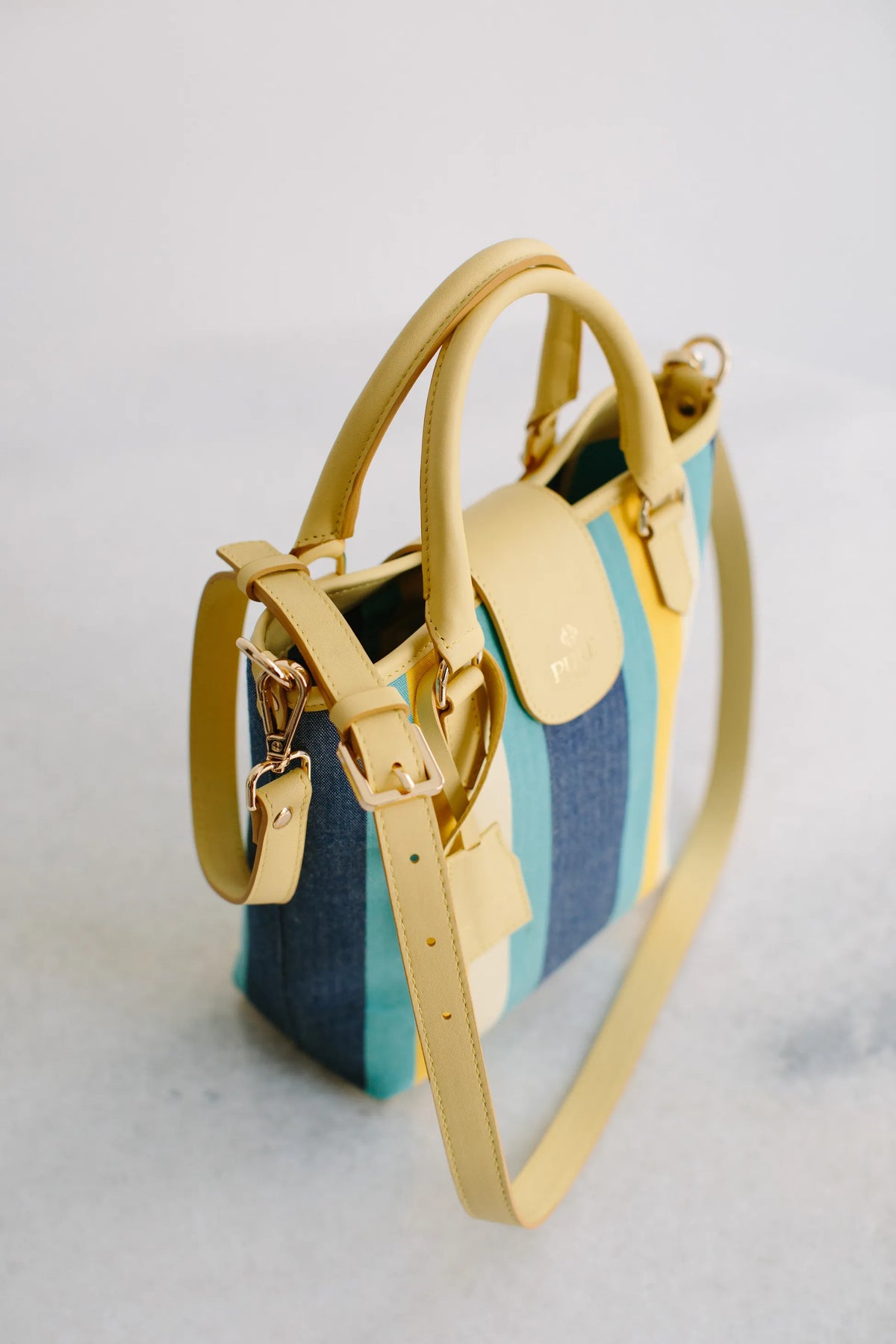 Pure Paris-Resort Tote Bag – Sunrise Blue-Tote Bag-10-fleurdirect.live