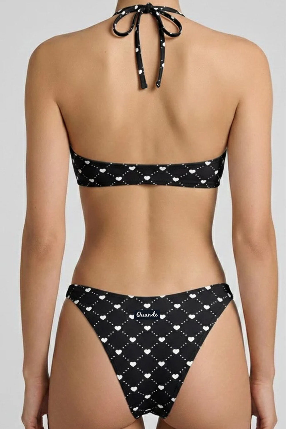 Quande-Amore Üçgen Bikini // Qn-939 Tek Alt-Bikini & Mayo-3-fleurdirect.live