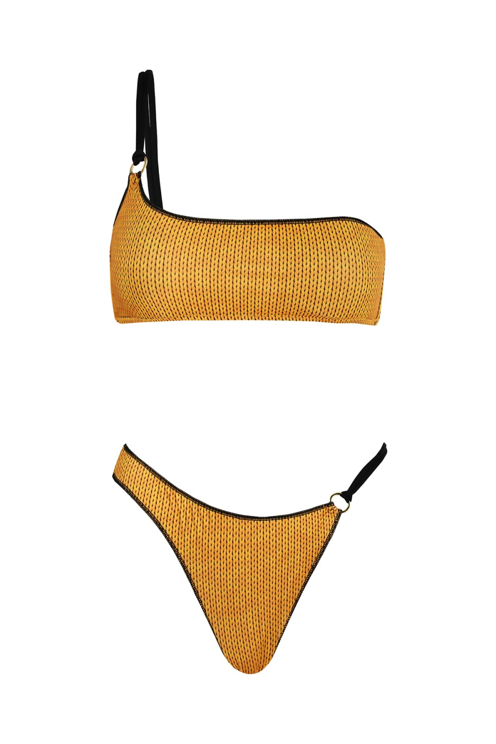 Quande-Barabella Tek Omuz Strablez / Üst / Qn-103-1-Bikini & Mayo-3-fleurdirect.live
