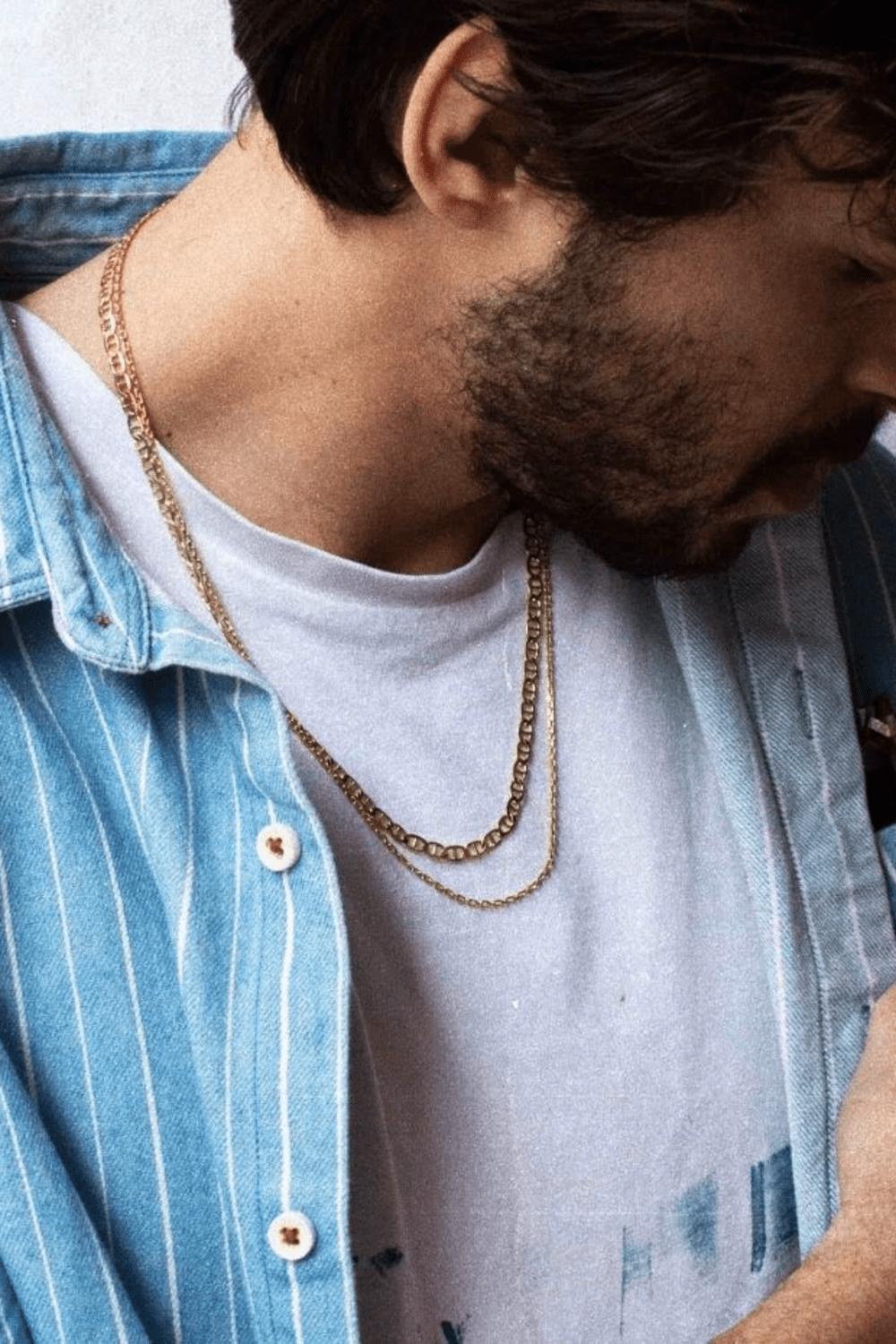 RAFTAF-Cable Gümüş Zincir Kolye-Kolye-3-fleurdirect.live