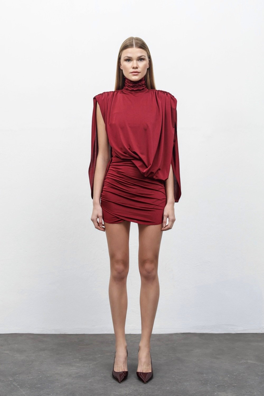 RAN-Cherry Rose Dress-Elbise-1-fleurdirect.live