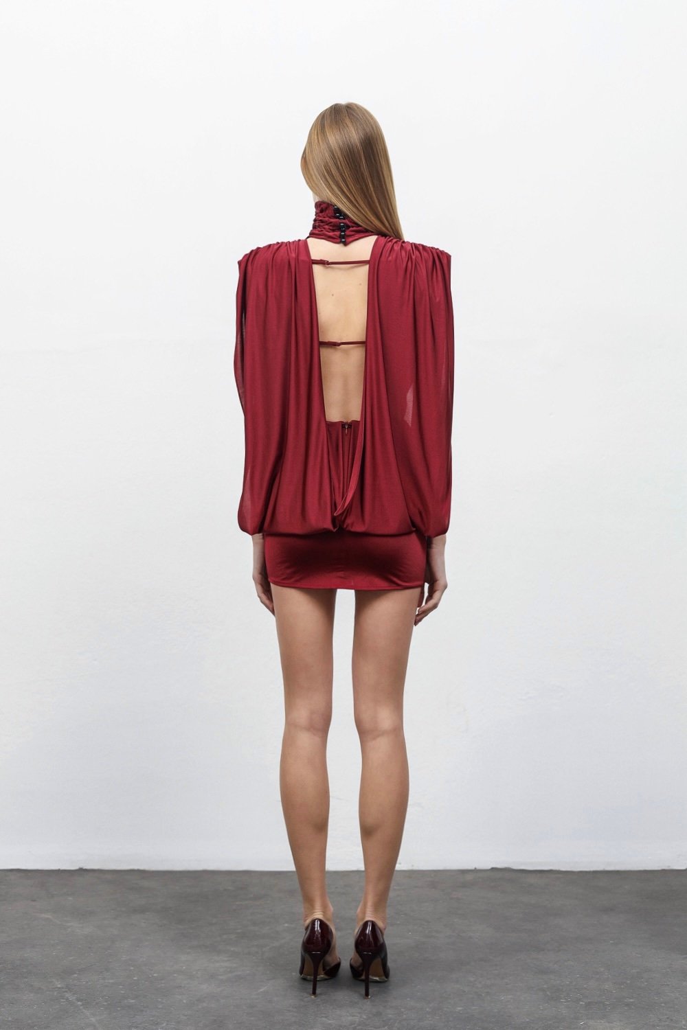 RAN-Cherry Rose Dress-Elbise-3-fleurdirect.live