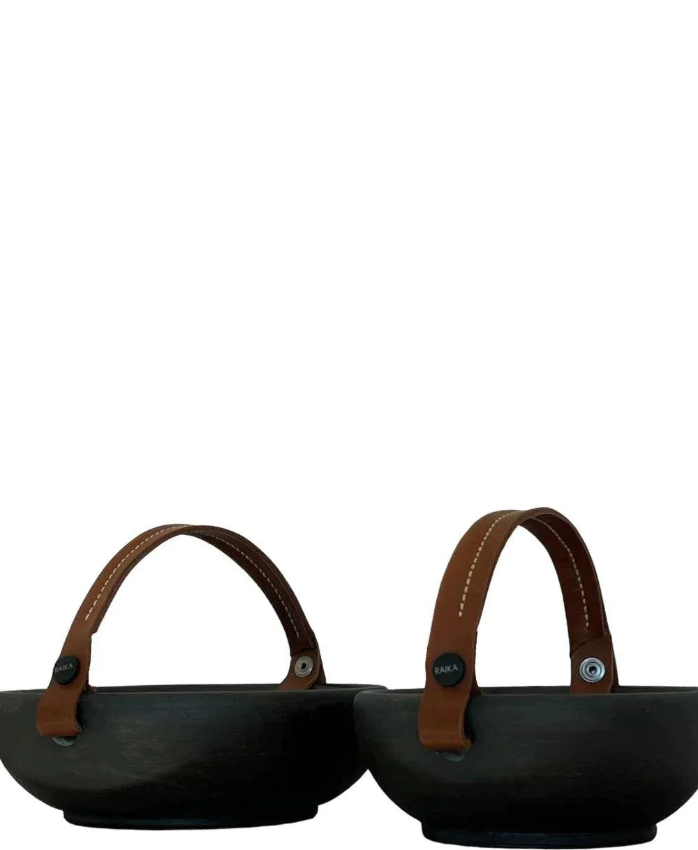 Raika Studio-Pia Black-tan Bowl-Tabak & Kase-4-fleurdirect.live