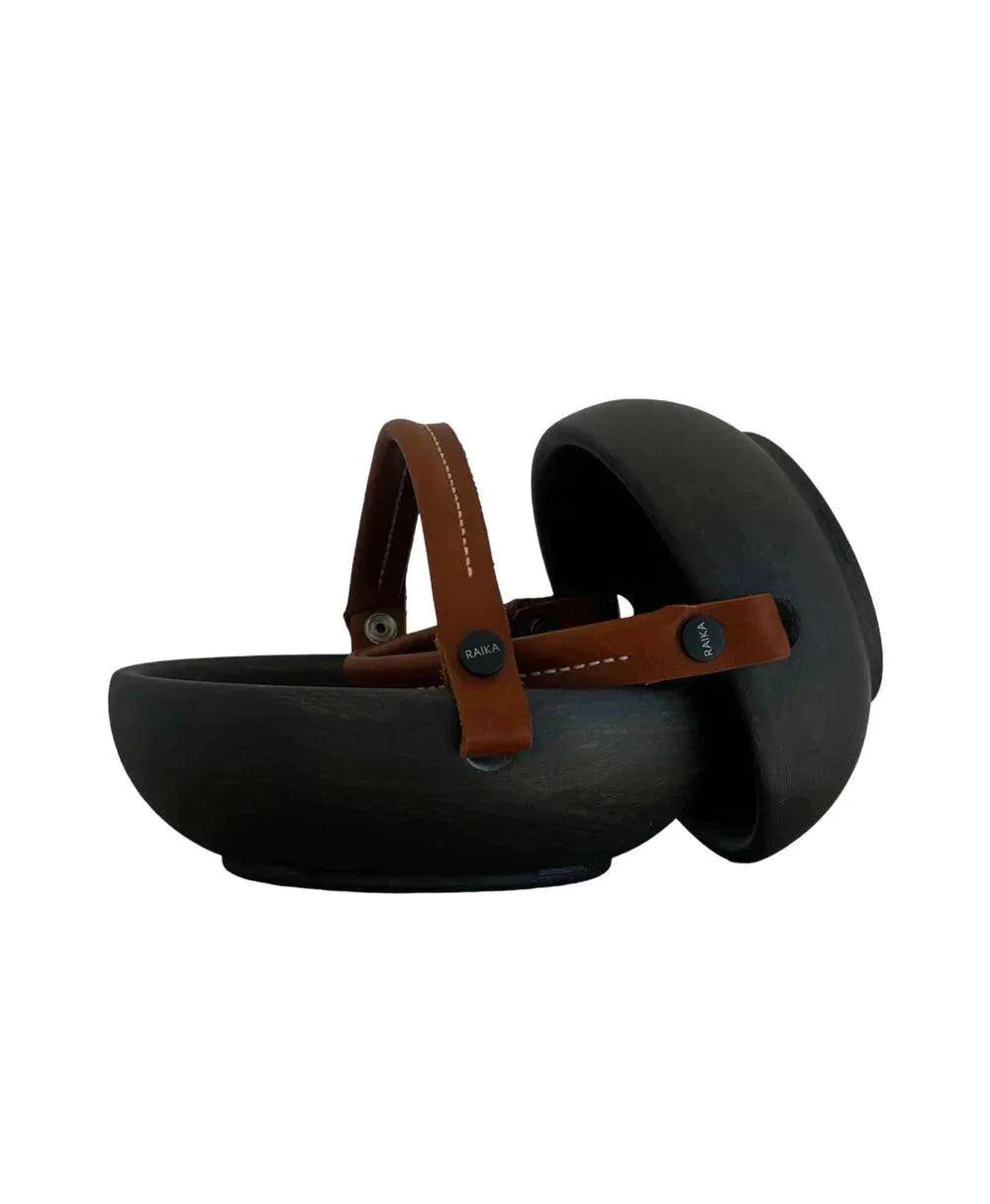 Raika Studio-Pia Black-tan Bowl-Tabak & Kase-5-fleurdirect.live