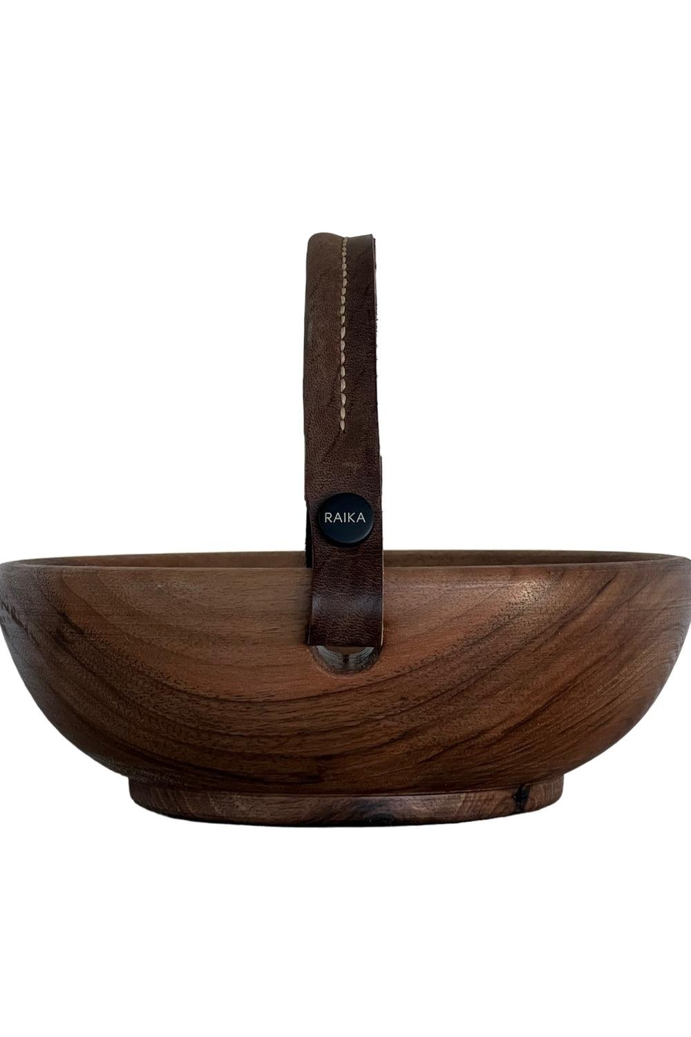 Raika Studio-Pia Walnut-brown Bowl-Tabak & Kase-1-fleurdirect.live