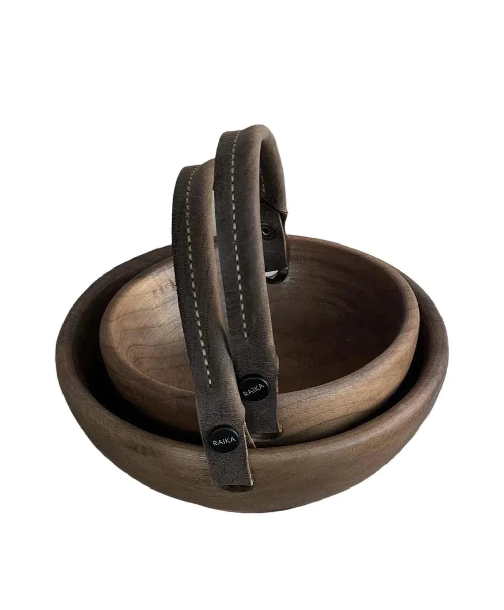 Raika Studio-Pia Walnut-brown Bowl-Tabak & Kase-1-fleurdirect.live