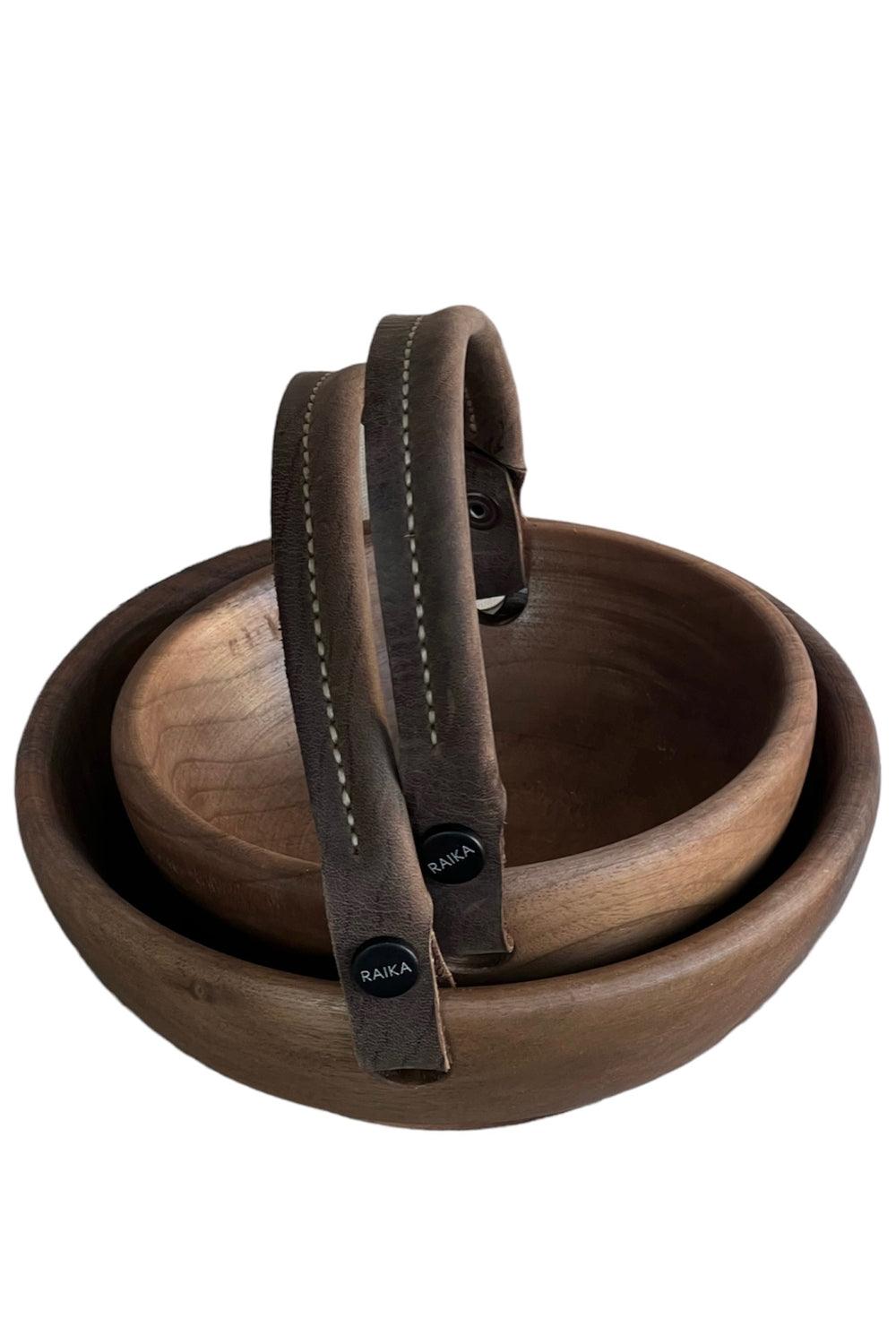 Raika Studio-Pia Walnut-brown Bowl-Tabak & Kase-4-fleurdirect.live