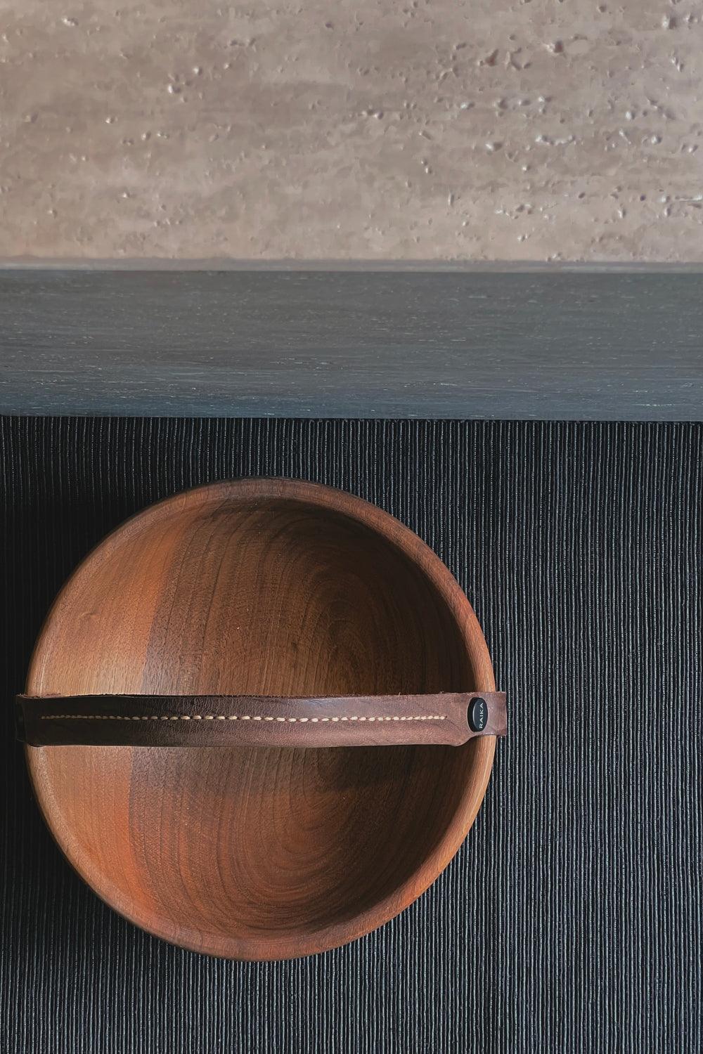 Raika Studio-Pia Walnut-brown Bowl-Tabak & Kase-7-fleurdirect.live