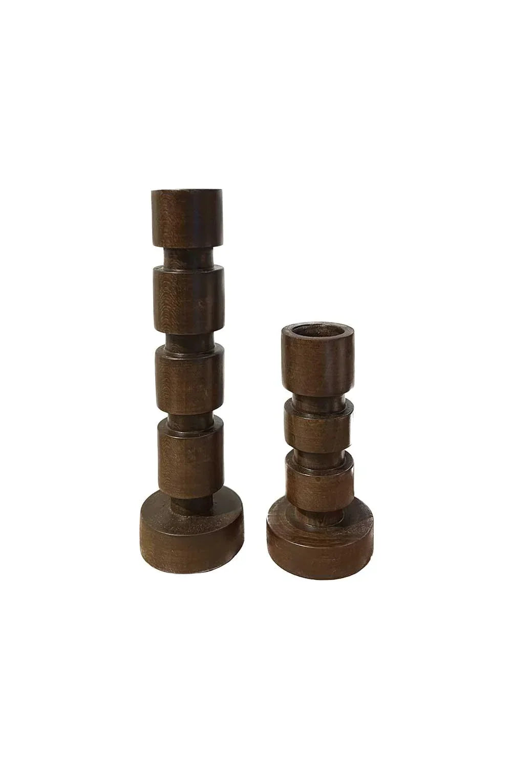 Raika Studio-Rapha Walnut Double Set-Mumluk & Şamdan-1-fleurdirect.live