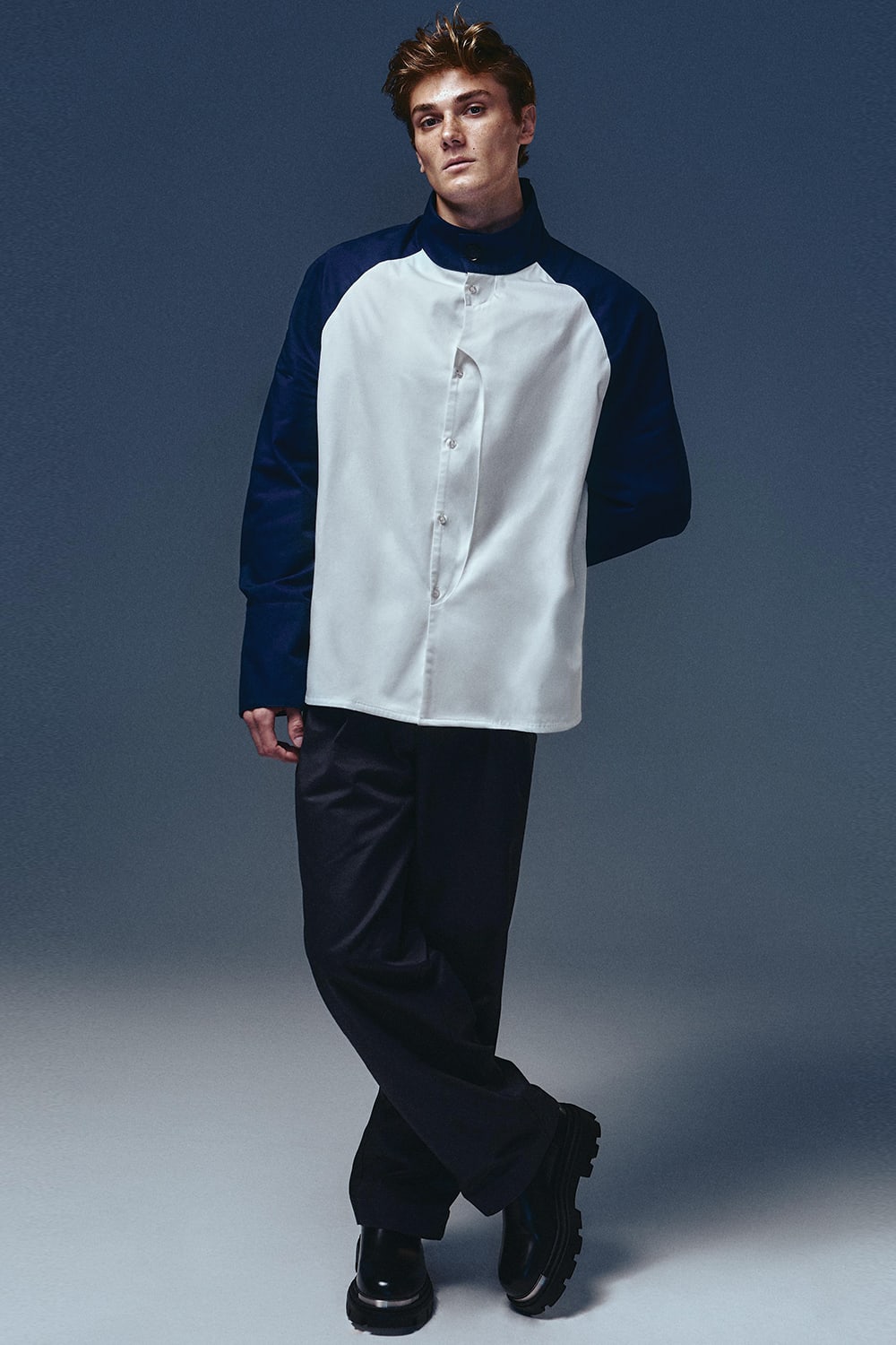 Recordis Paris-Sens Raglan Sleeve Shirt-Gömlek-3-fleurdirect.live