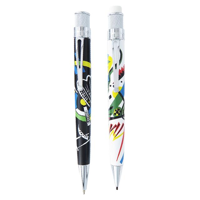 Retro 51-The Met Kandinsky Roller Kalem Mekanik Kurşun Kalem 1.15 Mm Seti Mrs 2123-Kalem Seti-2-fleurdirect.live