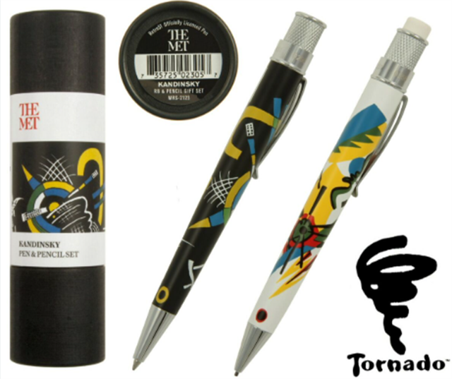 Retro 51-The Met Kandinsky Roller Kalem Mekanik Kurşun Kalem 1.15 Mm Seti Mrs 2123-Kalem Seti-3-fleurdirect.live