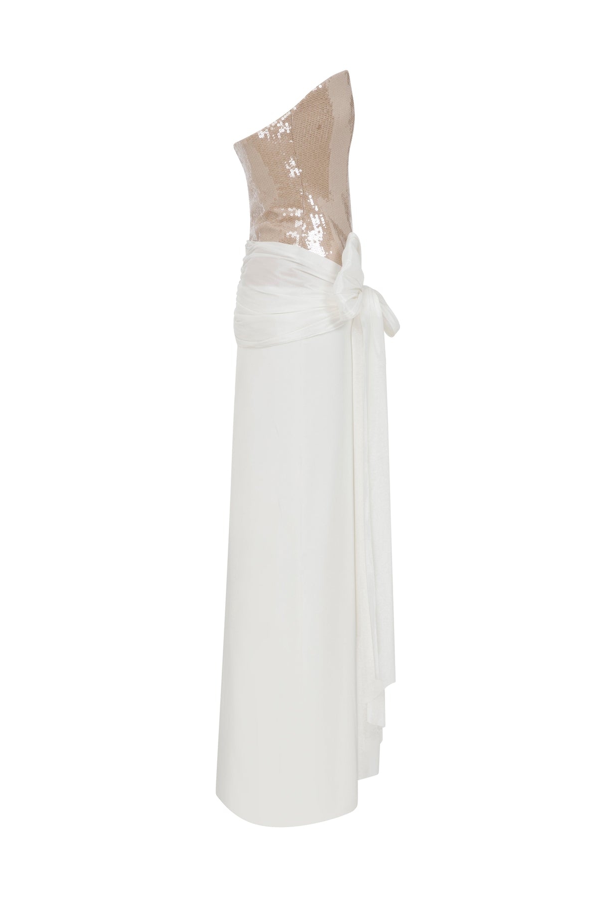 Roccie-Isabella Strapless Long Dress-Elbise-6-fleurdirect.live