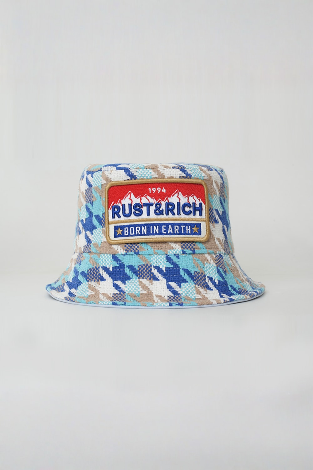 RustandRich-Bucket Şapka Urban Collection Born In Earth Mavi Unisex-Şapka-1-fleurdirect.live