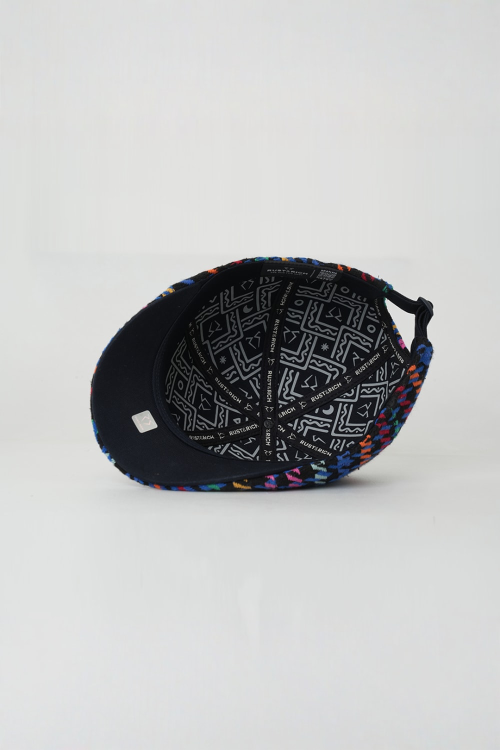 RustandRich-Casket Şapka City's Collection Havana İndigo Unisex-Şapka-5-fleurdirect.live