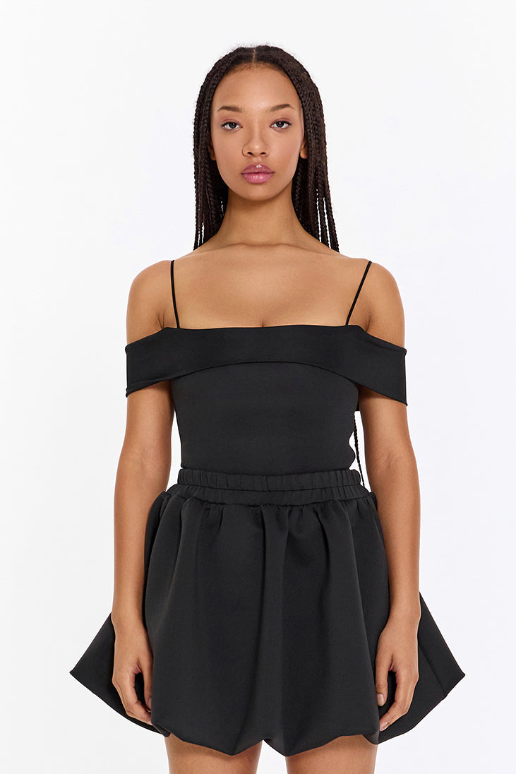 SBNM-Black Off Shoulder Top-Top-1-fleurdirect.live