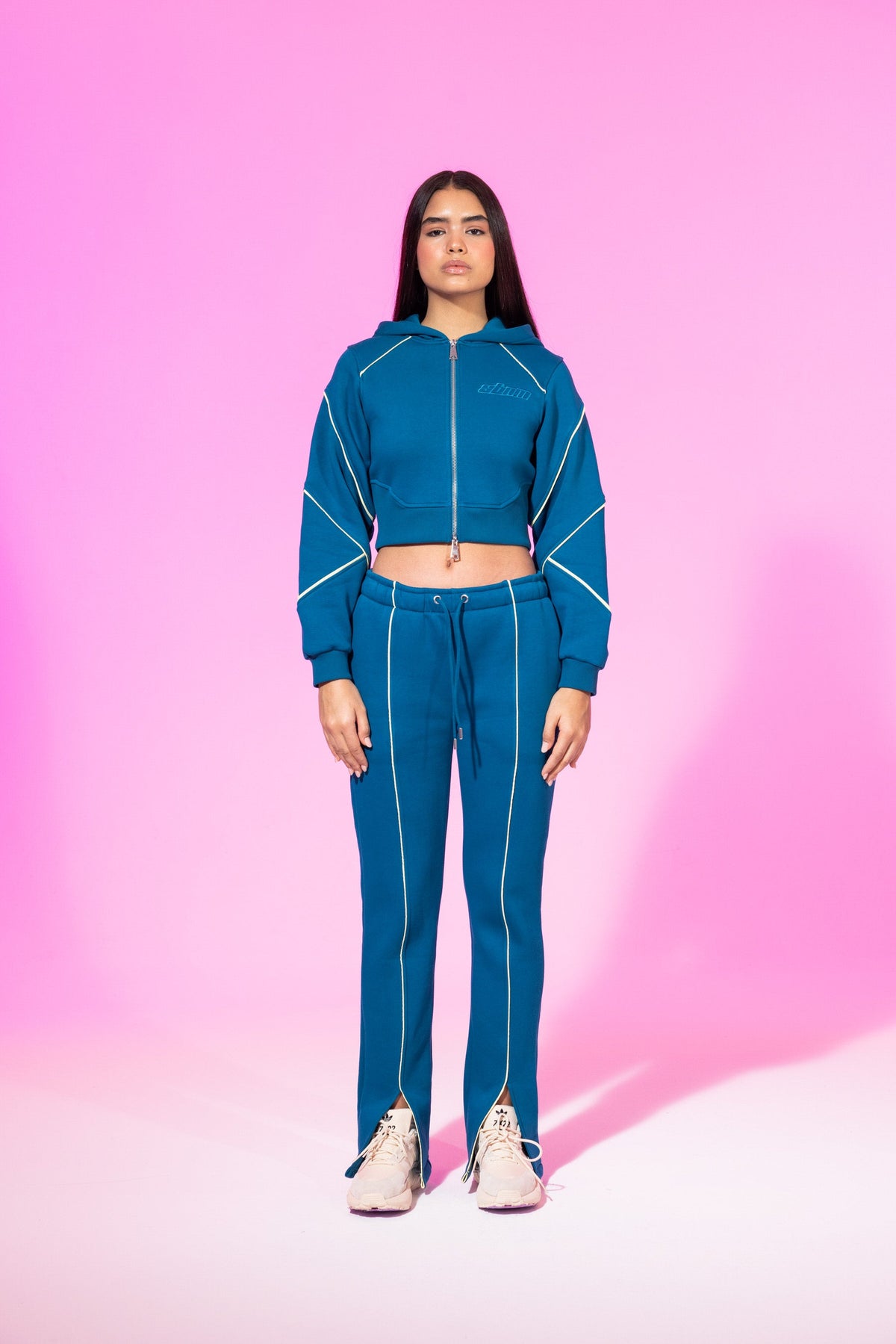 SBNM-Petrol Blue Sweatpants-Eşofman-1-fleurdirect.live