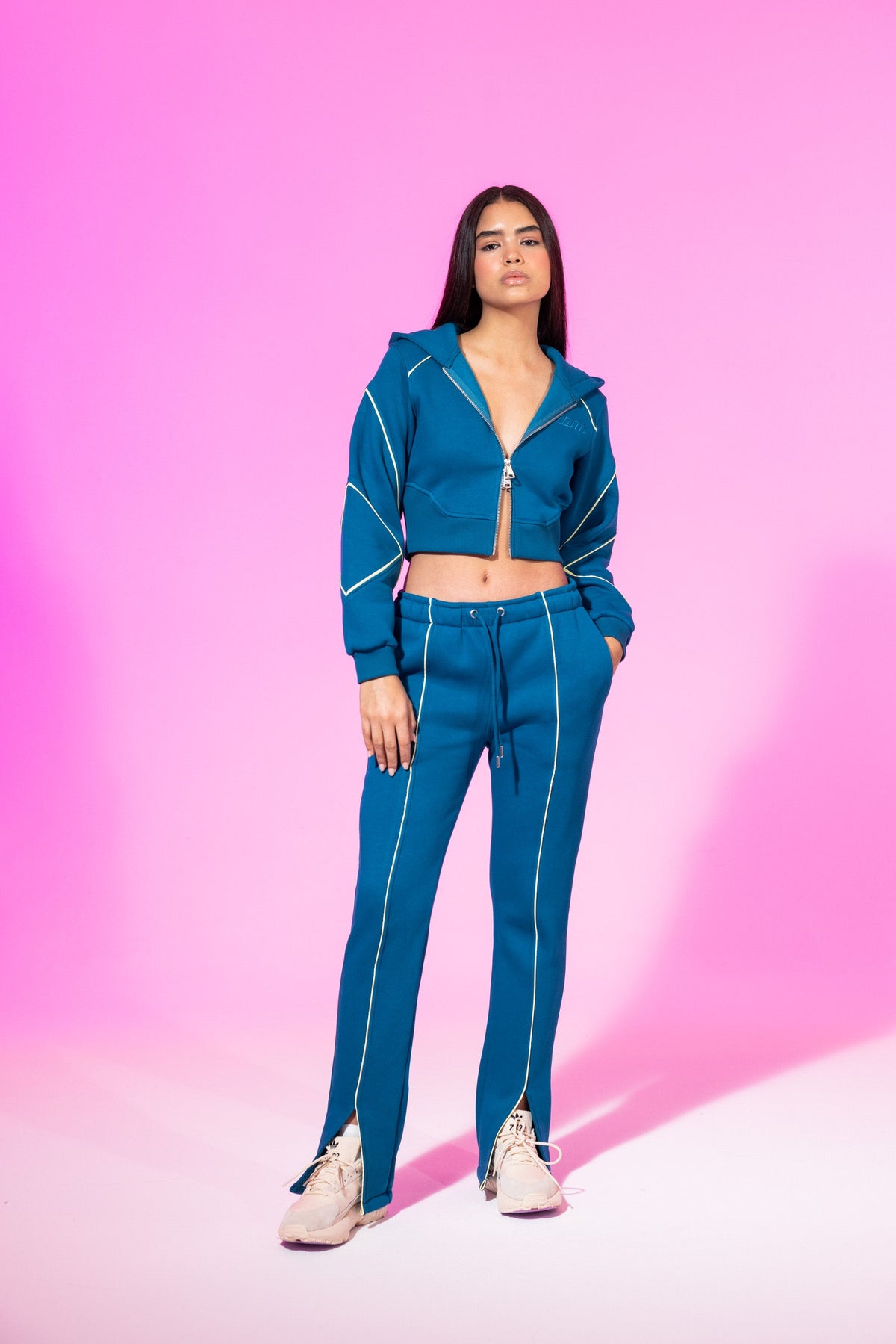 SBNM-Petrol Blue Sweatpants-Eşofman-3-fleurdirect.live