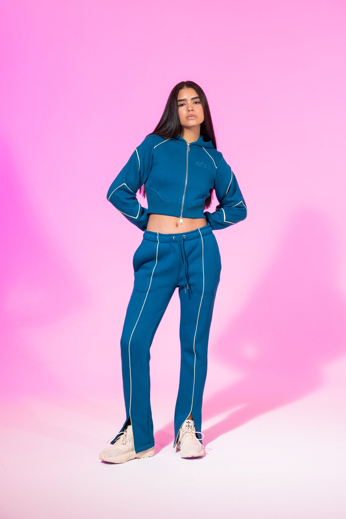 SBNM-Petrol Blue Sweatpants-Eşofman-4-fleurdirect.live