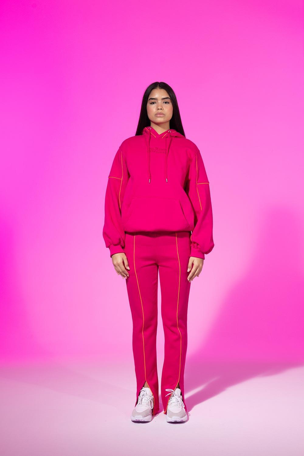 SBNM-Ruby Pink Sweatshirt-Sweatshirts & Hoodies-9-fleurdirect.live