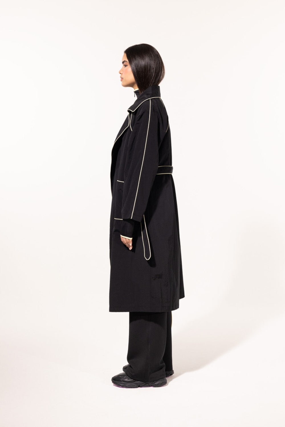 SBNM-Timeless Trenchoat Version Iii Black-Trençkot-6-fleurdirect.live