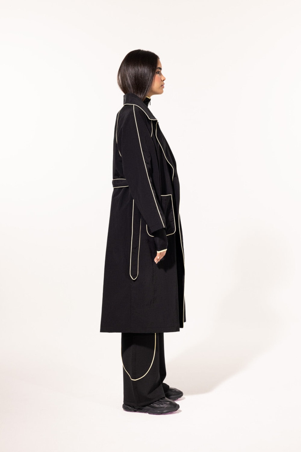 SBNM-Timeless Trenchoat Version Iii Black-Trençkot-8-fleurdirect.live