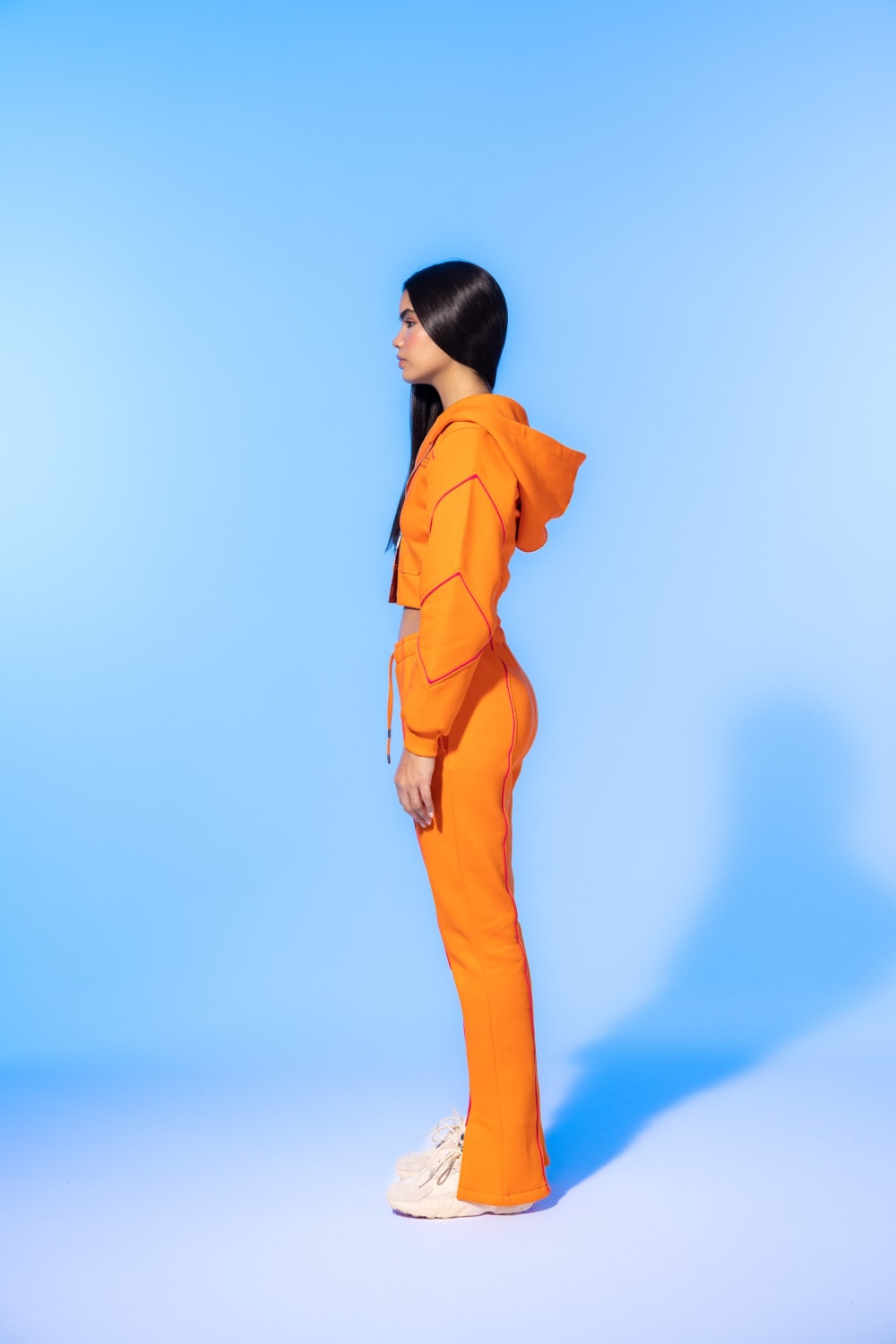 SBNM-Vivid Flame Orange Sweatpant-Eşofman-3-fleurdirect.live