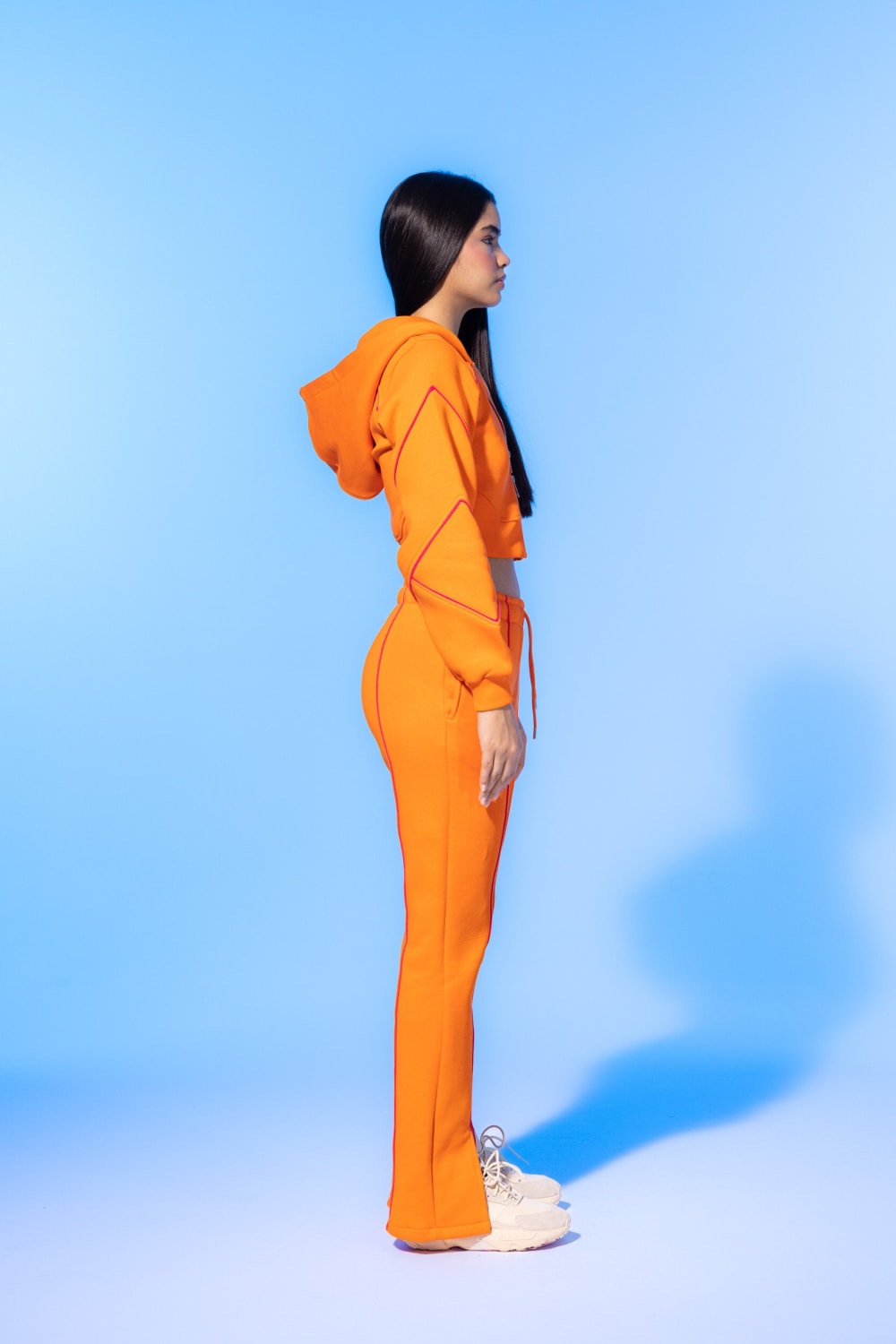 SBNM-Vivid Flame Orange Sweatpant-Eşofman-5-fleurdirect.live
