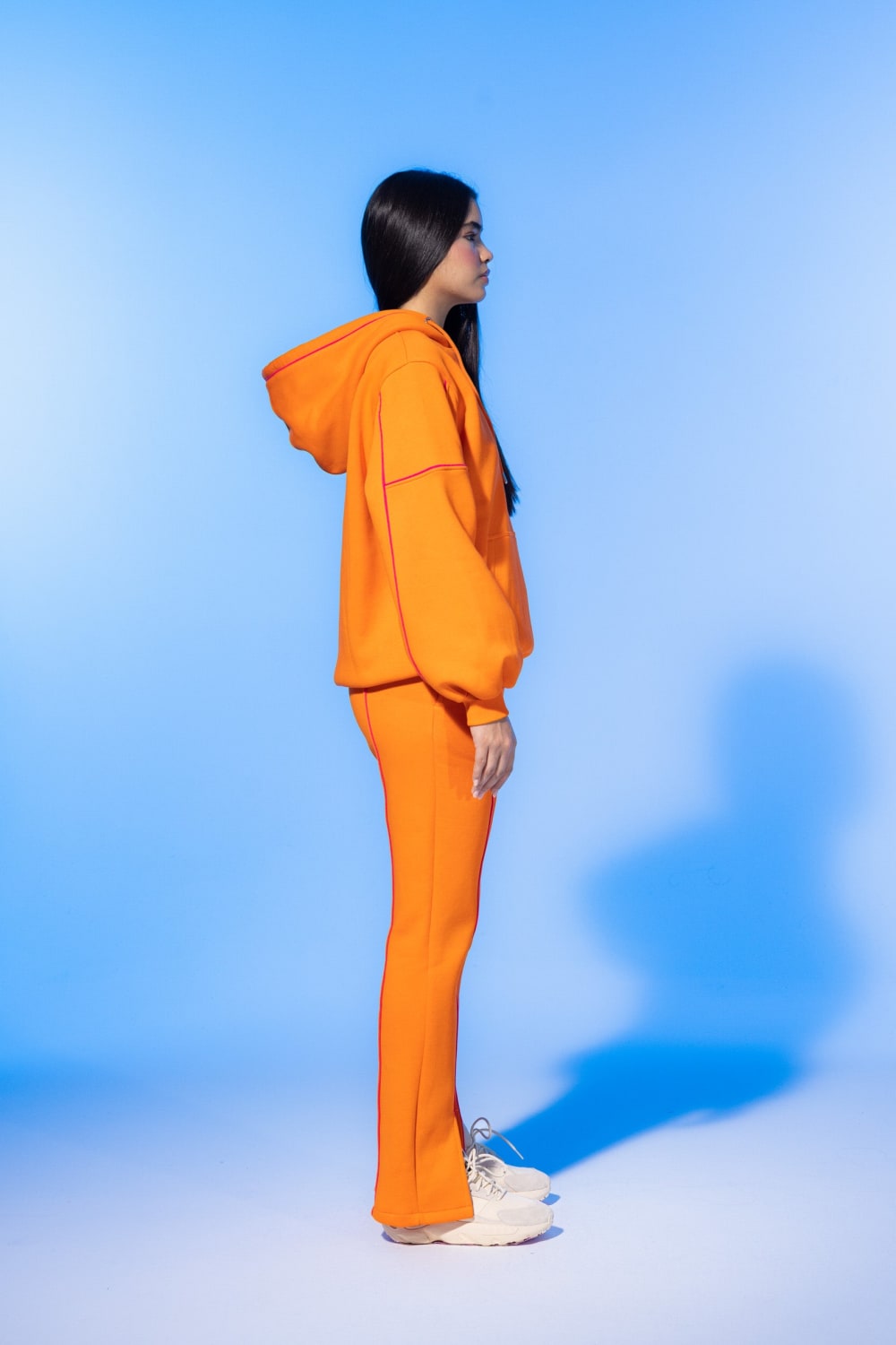 SBNM-Vivid Flame Orange Sweatshirt-Sweatshirts & Hoodies-4-fleurdirect.live