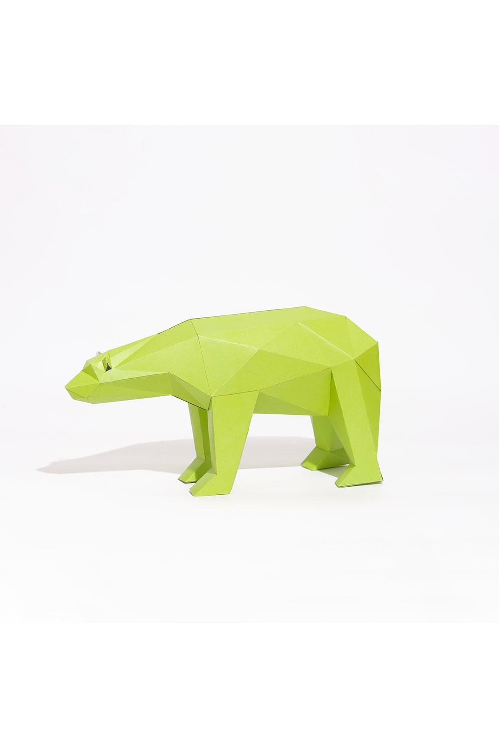 Seb Studio-Seb_PolarBear lime Kendin Yap Heykel Kiti-Heykel-1-fleurdirect.live