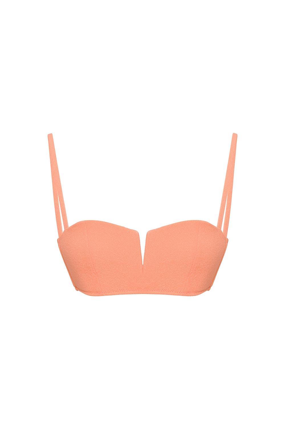 Sellie-Eros Bikini Üstü Apricot-Bikini & Mayo-1-fleurdirect.live