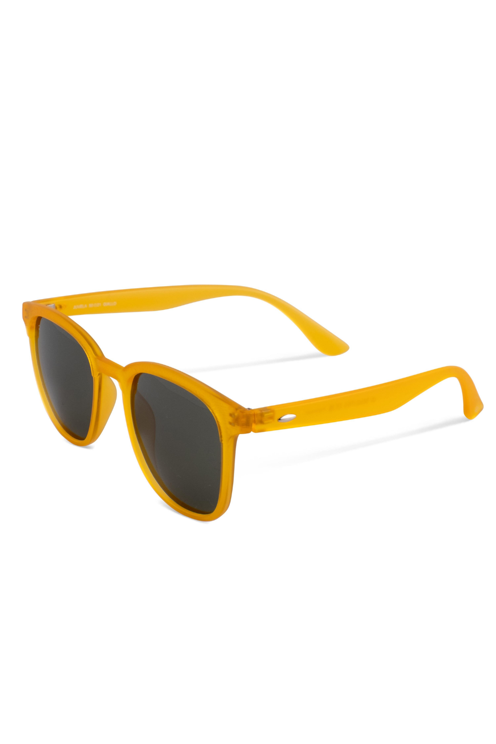 Senlites-Juvela Giallo Unisex Mat Sarı Polarize Kare Güneş Gözlüğü-Güneş Gözlüğü-2-fleurdirect.live