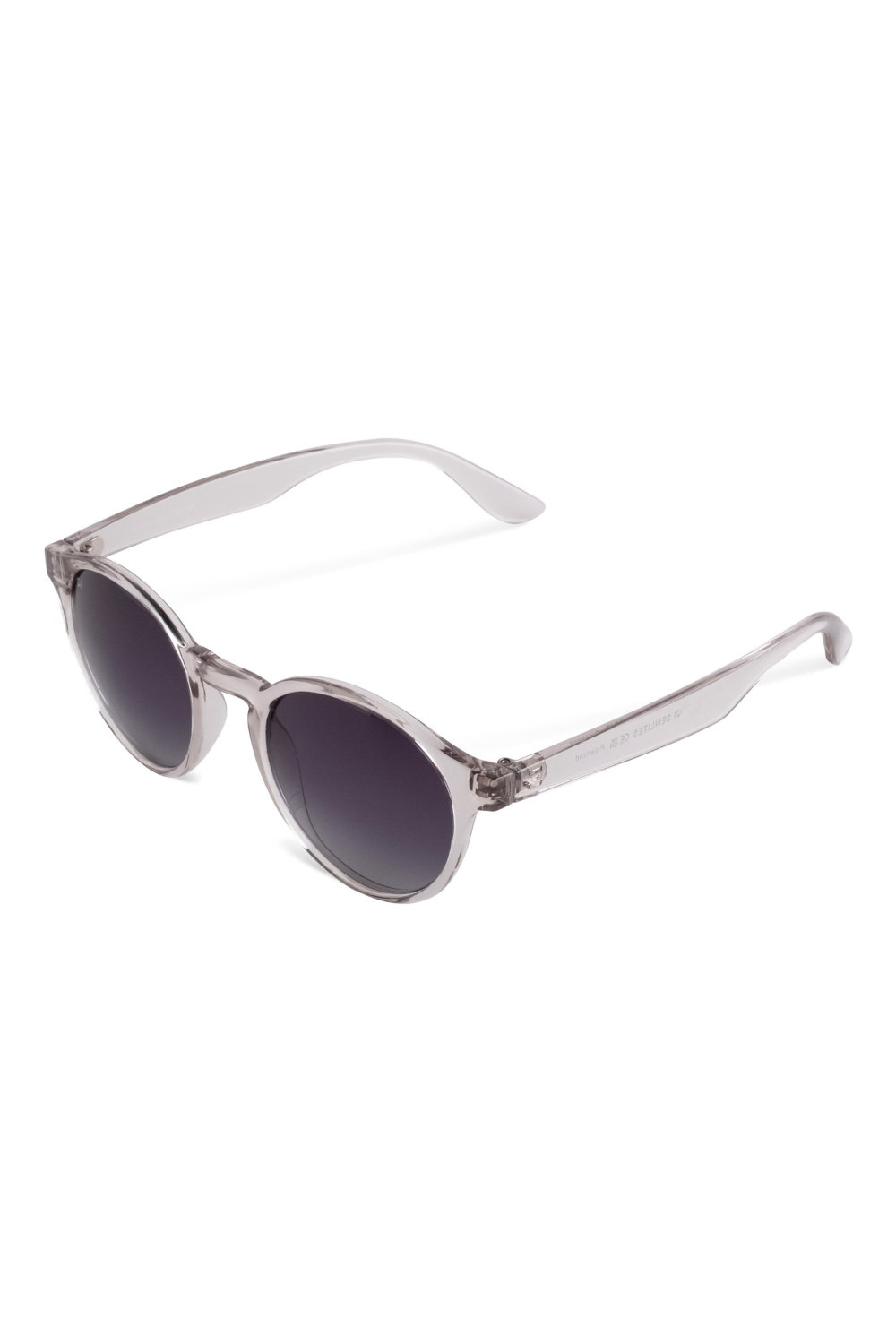 Senlites-Ragna Grigio Unisex Şeffaf Gri Polarize Oval Güneş Gözlüğü-Güneş Gözlüğü-3-fleurdirect.live
