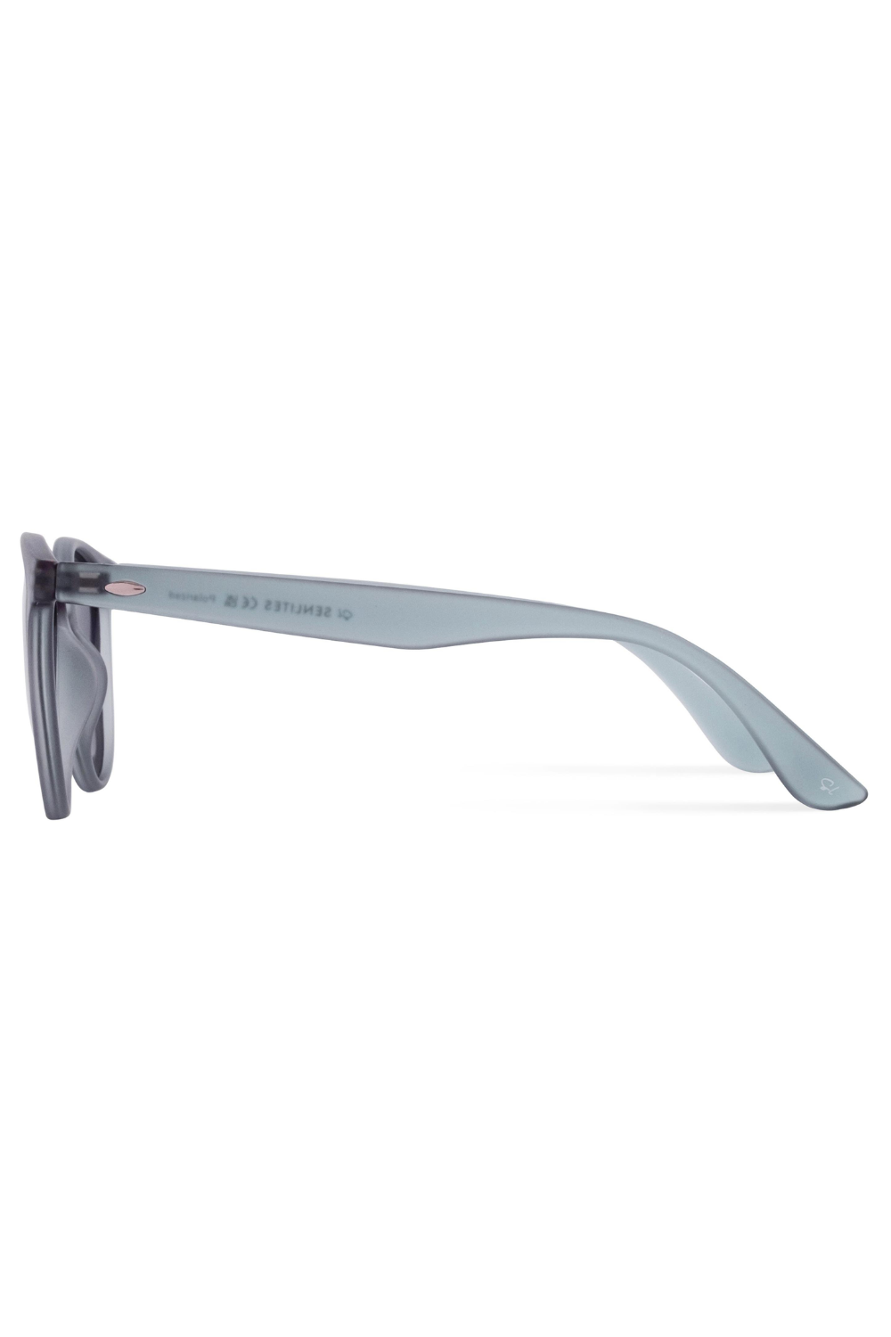 Senlites-Shaye Azzuro Unisex Mat Şeffaf Mavi Polarize Oval Güneş Gözlüğü-Güneş Gözlüğü-3-fleurdirect.live