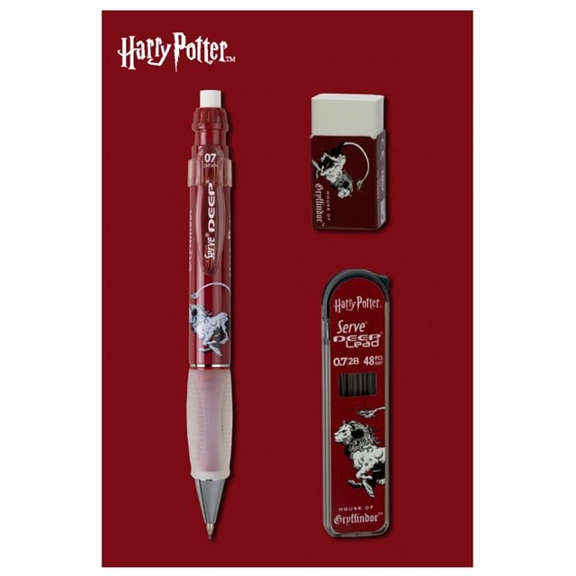 Serve-Harry Potter Gryffindor Temalı 3'lü Kalem Seti — 0,7 Mm-Kalem Seti-3-fleurdirect.live