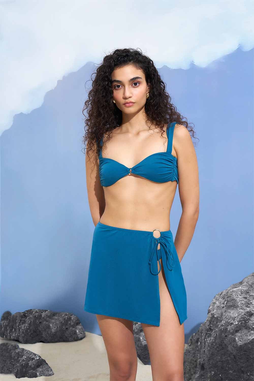 Shikoo Swimwear-Sirena Blue Skirt-Bikini & Mayo-2-fleurdirect.live