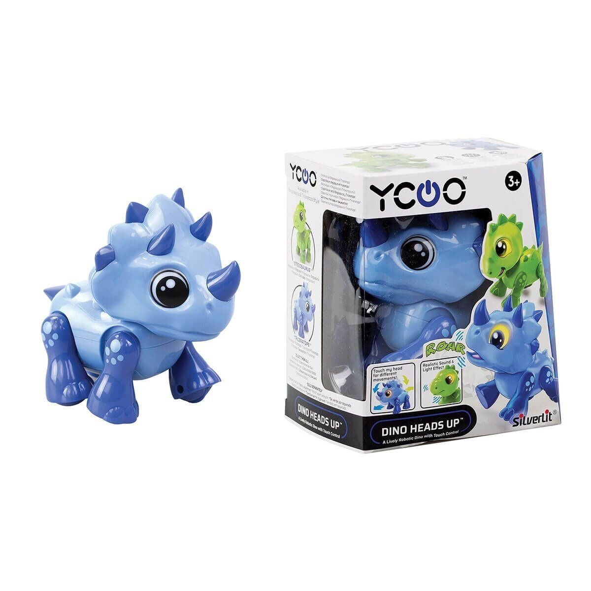 Sil 88592 Silverlit Sesli Ve Işıklı Elektronik Robot Dino Heads Up -Necotoys
