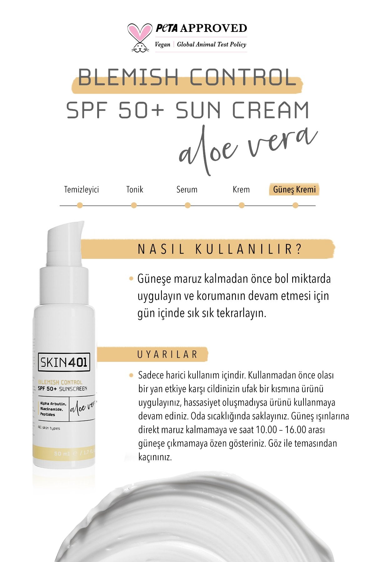 Blemish Control Spf+50 Sunscreen 50 Ml