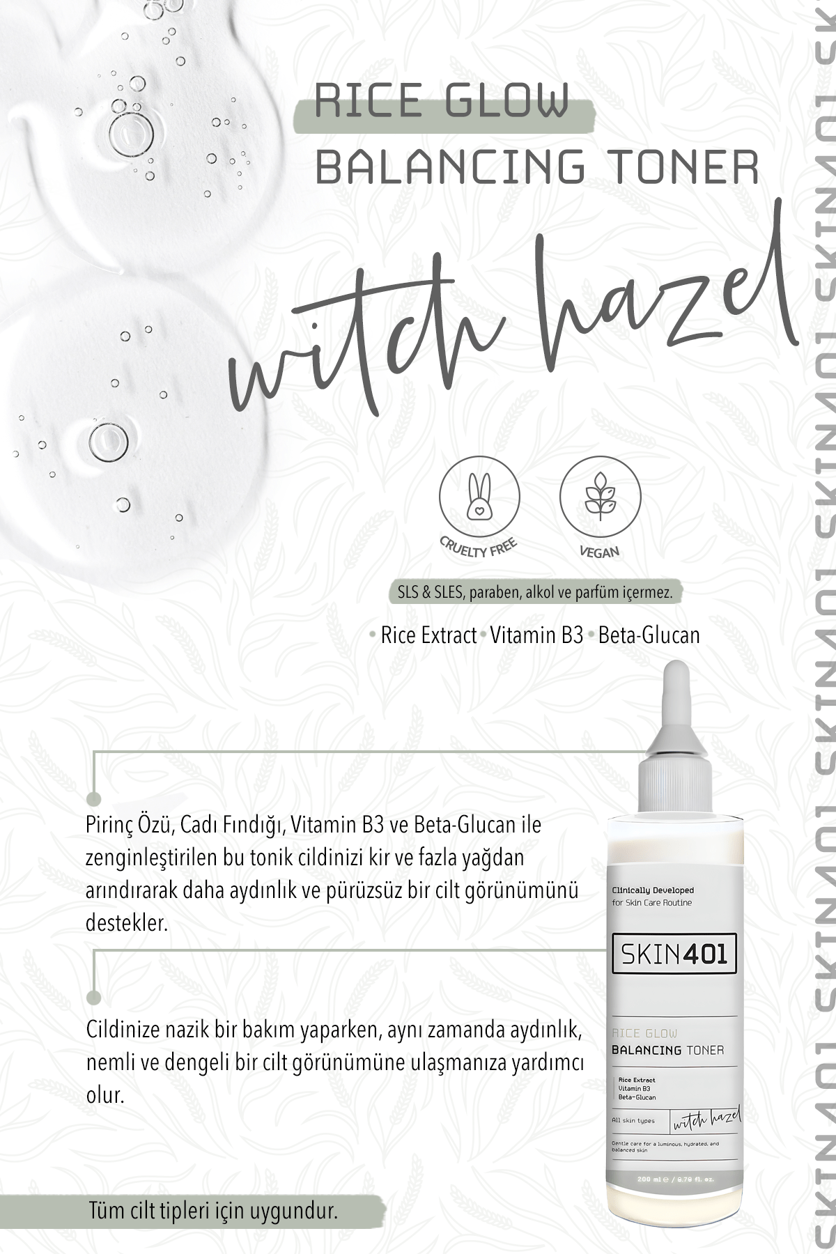 Rice Glow Balancing Toner 200Ml