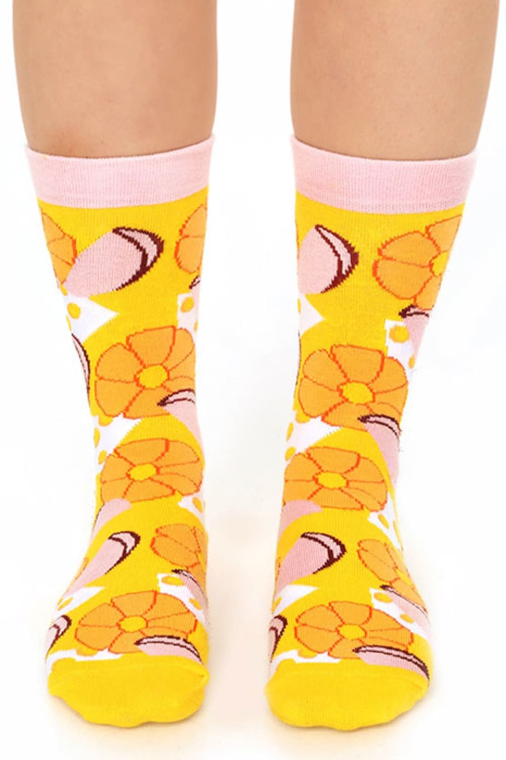 Socks + Stuff-Hawaiian Dilim Pizza Çorap-Çorap-4-fleurdirect.live